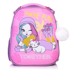 Рюкзак Centrum Девочка на роликах формованный из полимеров, нейлон, полиэстер