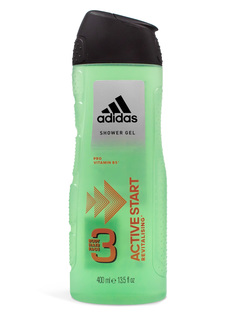 Гель для душа Adidas 3 в 1 Активный старт Active Start 400мл