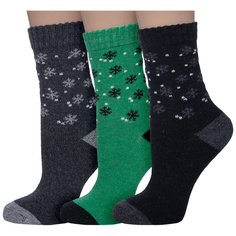 Комплект носков женских Hobby Line 3-64ЖЗ разноцветных 36-40