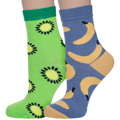 Комплект носков женских Hobby Line 2-218 разноцветных 36-40
