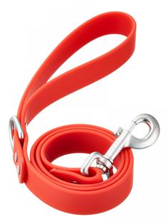 Водонепроницаемый поводок для собак Pet-it, L ширина 2.5 см, длина 1 м, красный