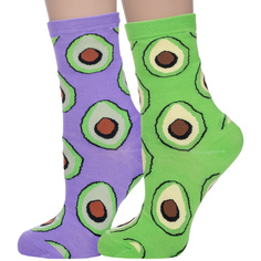 Комплект носков женских Hobby Line 2-218 разноцветных 36-39