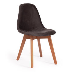 Комплект стульев 4 шт. TetChair CINDY SOFT (C1021F1) 53х45х81 см, серый/натуральный