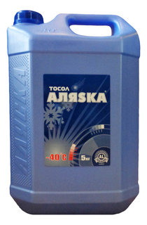 Тосол Аляsка ТОСОЛ А-40М Синий 5кг 5002 Alyaska