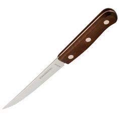 Нож для стейка Sunnex 115/215х16мм, нерж.сталь, дерево