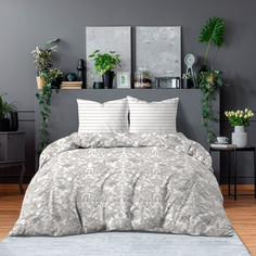 Комплект постельного белья BRAVO Collection 1.5 нав 70*70 м101 рис 4178-1+4177а-3 Лия