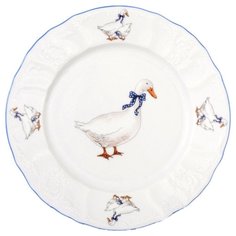 Тарелка десертная фарфор 19 см Гуси Bernadotte P1750099JQZ5936B59