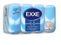 Крем-мыло EXXE 1+1 Морской жемчуг, 4х90 г