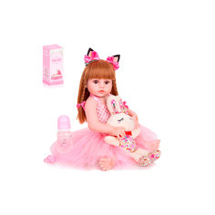 Кукла Amore Bello силиконовая реалистичная, Реборн, подвижные части тела, JB0211281