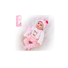 Кукла Amore Bello силиконовая реалистичная, Реборн, подвижные части тела, JB0211279