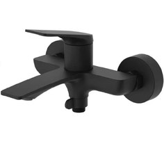 Смеситель Haiba HB60816-7 для ванны с литым изливом, черный