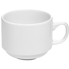 Чашка чайная Steelite Монако Вайт 210мл 75х75х50мм фарфор белый