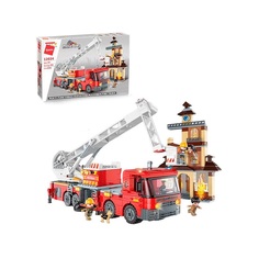 Конструктор Qman Пожарная машина 686PCS, 12024