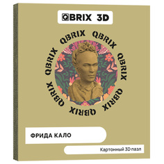 Картонный конструктор 3D-пазл QBRIX - Фрида Кало