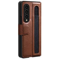 Чехол Nillkin Aoge Leather Case для Samsung Galaxy Z Fold4 (коричневый)