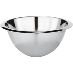 Салатник Paderno Полусфера Paderno 2л, 225х225х105мм, нержавеющая сталь, металлический