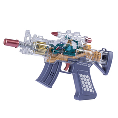 Детское игрушечное оружие Маленький воин Автомат на батарейках, свет, звук, JB0211253