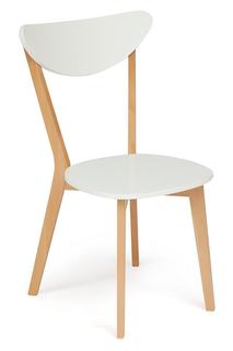 Комплект стульев 2 шт. TetChair MAXI жесткое сиденье 86х48.5х54.5см, белый/натуральный бук