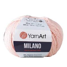Пряжа YarnArt Milano 8% альпака, 20% шерсть, 8% вискоза, 64% акрил 130 м, 50 г, 853 само