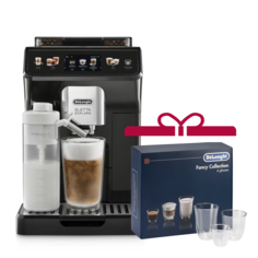 Комплект DeLonghi кофемашина ECAM450.55.G +набор чашек DLSC302