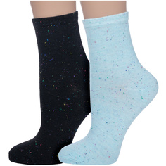 Комплект носков женских Hobby Line 2-340 разноцветных 36-40