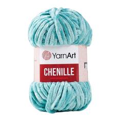 Пряжа YarnArt Chenille 100% микрополиэстер 90 м/100 г, 570 светло-бирюзовый