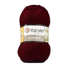 Пряжа YarnArt Charisma 80% шерсть, 20% акрил 200 м /100 гр (577 бордо)