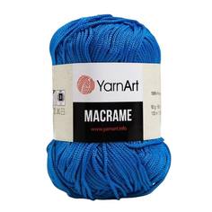 Пряжа YarnArt Macrame, 100% полиэстер, 130 м/90 гр, (139 темная бирюза)