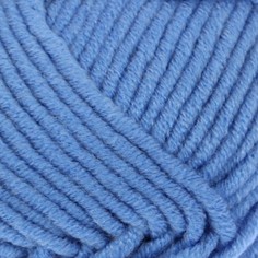 Пряжа YarnArt Merino bulky 30% шерсть 70% акрил 100 м /100 гр (600 ярко голубой)