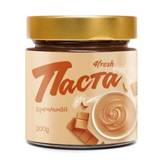 Паста 4fresh FOOD ореховая гречишная, 200 г