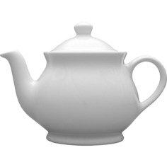 Чайник Lubiana Грэйс 500мл, 185х90х120мм, фарфор, белый