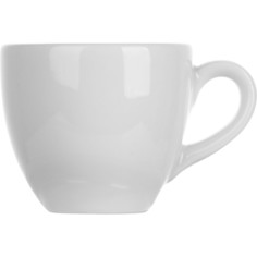 Чашка Lubiana Аида кофейная 80мл 90х60х50мм фарфор белый