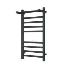 Полотенцесушитель электрический профильный с полкой BAU Hotel Shelf 50х100, 8 планок, унив Bauedge