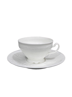 Чашка с блюдцем фарфор Lenardi Maria 200мл 226-014