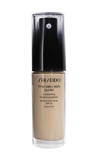 Тональное средство-флюид Shiseido Synchro Skin Glow Fluid Foundation SPF20 Neutral 3 30 мл