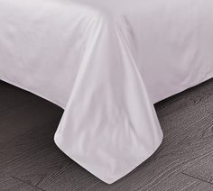 Простыня бесшовная без резинки Текс-Дизайн 240х250, Розовый, мако-сатин 300ТС