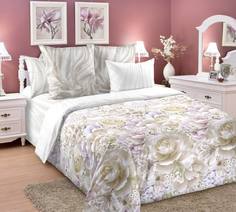 Простыня на резинке Текс-Дизайн 140х200 Знакомство компаньон 3, сатин 100% хлопок