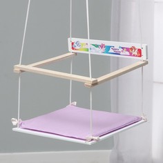 Лесная мастерская Качели детские с мягким сиденьем ?Чудеса рядом?