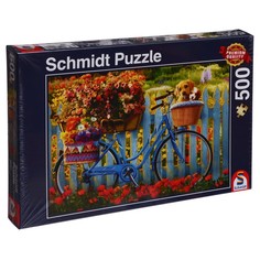 Пазл Воскресная прогулка на велосипеде, 500 элементов Schmidt