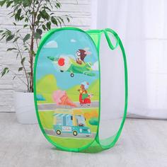 Корзина для игрушек Взлетаем! 57х34х34 см No Brand
