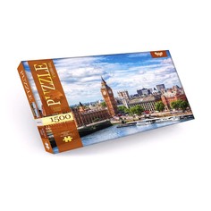 Пазлы картонные Биг-Бен. Лондон, 1500 элементов No Brand