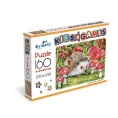 Origami Пазл Kids games ежик, 160 элементов