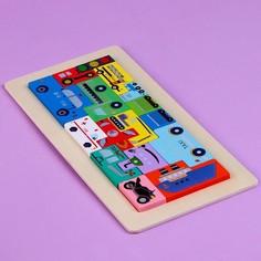 Пазл-тетрис Транспорт 30 ? 15 ? 1 см No Brand