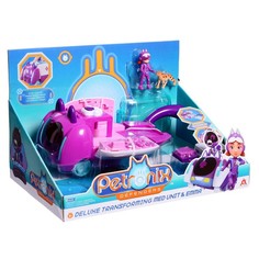 Игровой набор 2 в 1 Петроникс мега-трансформер, Китти и фигурка No Brand