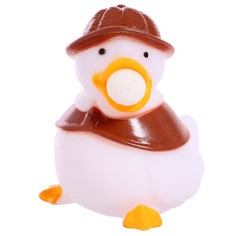 1TOY Игрушка антистресс Bubble Gum Уточки, 6,5 ? 6,5 ? 5 см, 4 вида, МИКС