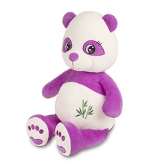 Maxitoys Luxury Мягкая игрушка Панда волшебная с веточкой бамбука, 36 см