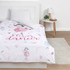 Этель Пододеяльник Этель Flower dancer, 145х215 см, 100% хлопок