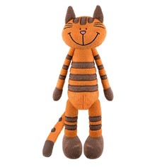 Maxitoys Luxury Мягкая игрушка Кот рыжий Полосатик, 33 см