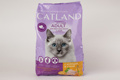 Сухой корм для кошек Catland полнорационный с курицей и уткой, 0,35 кг