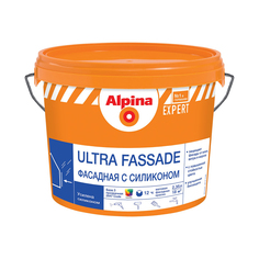 КРАСКА ФАСАДНАЯ EXPERT ULTRA FASSADE МАТОВАЯ БАЗА 3 (БЕСЦВЕТНАЯ) 2,35 Л (1) ALPINA